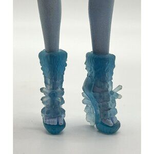 Monster High Doll Abbey Bominable Dot Dead Gorgeous Blue Ice Crystal Shoes